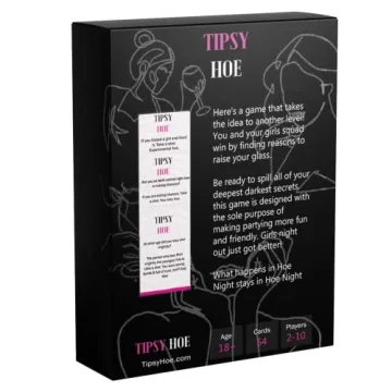 Tipsy Hoe: Ultimate Girls Night Game for Fun Gatherings