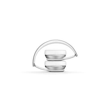 Beats Solo3 Wireless On-Ear Headphones - Apple W1 Headphone Chip, Class 1 Bluetooth, 40 Hours of Listening Time - Silver (Previous Model)