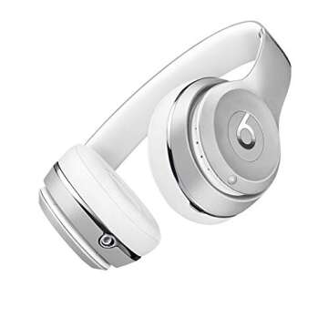Beats Solo3 Wireless On-Ear Headphones - Apple W1 Headphone Chip, Class 1 Bluetooth, 40 Hours of Listening Time - Silver (Previous Model)