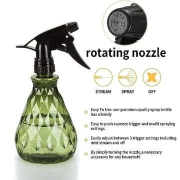 wugongshan Spray Bottles 2 Pcs 500 ml for Cleaning