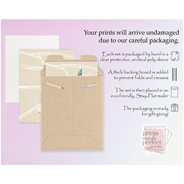 Blue Flower Wall Art Vintage Floral Prints Unframed