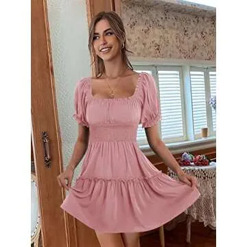 Stylish Summer Mini Dress for Women - Heysolo Boho