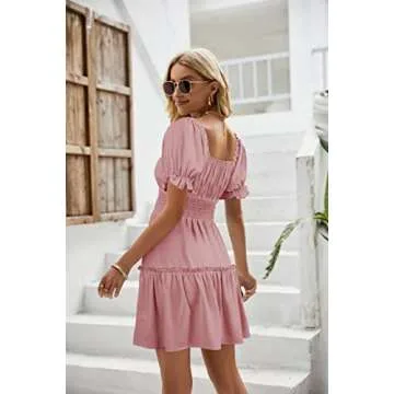 Stylish Summer Mini Dress for Women - Heysolo Boho