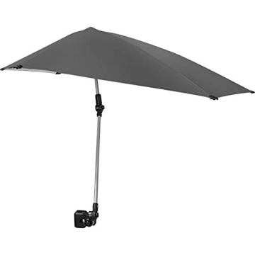 Sport-Brella Versa-Brella SPF 50+ Adjustable Umbrella with Universal Clamp - Ultimate Sun Protection