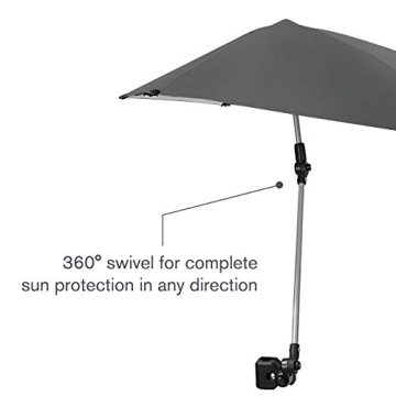 Sport-Brella Versa-Brella SPF 50+ Adjustable Sun Shade Umbrella