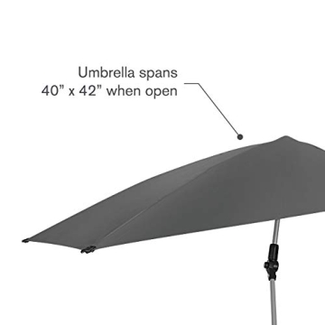 Sport-Brella Versa-Brella SPF 50+ Adjustable Sun Shade Umbrella