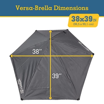 Sport-Brella Versa-Brella SPF 50+ Adjustable Sun Shade Umbrella
