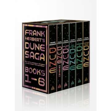 Frank Herbert's Dune Saga 6-Book Boxed Set: Dune, Dune Messiah, Children of Dune, God Emperor of Dune, Heretics of Dune, and Chapterhouse: Dune