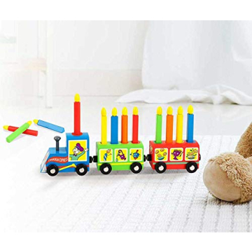 Kiddie Train Menorah for Hanukkah Fun and Learning