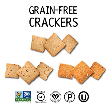 Hu Gluten Free Crackers Variety Pack for Healthy Snacking