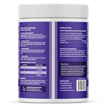 Active Chews | Pet Probiotics for Dogs | Dog Probiotics and Digestive Enzymes for Dogs Diarrhea, Gut...