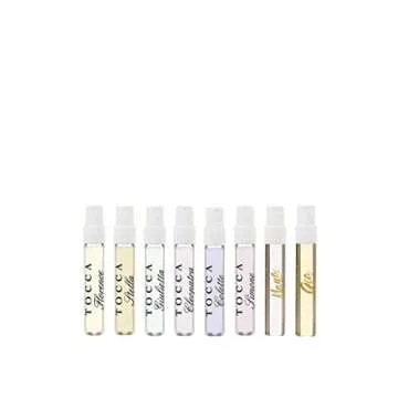 Tocca Eau de Parfum Mini Discovery Set - 8 Trial Size Women's Perfumes (1.5ml each), Discover Your Favorite Perfume