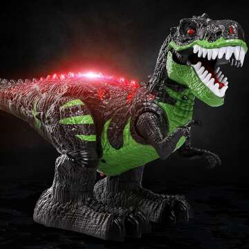 Remote Control T-Rex Toy for Kids 3-7 Years