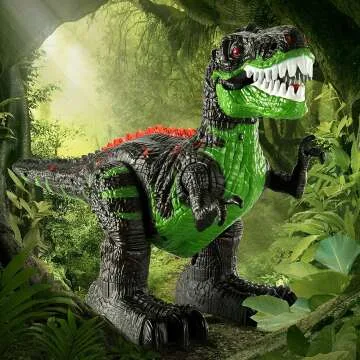 Remote Control T-Rex Toy for Kids 3-7 Years