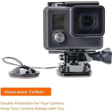 Woleyi Action Camera Mounts - Secure Camera Accessories