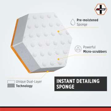 AutoERASERS™ Instant Detailing Car Wash Sponge for Easy Cleaning