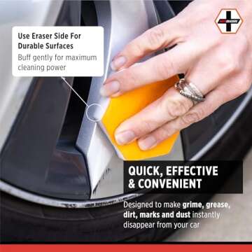 AutoERASERS™ Instant Detailing Car Wash Sponge for Easy Cleaning