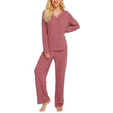 Stylish CHOMOLEZA Womens Sweatsuit Sets for Casual Comfort