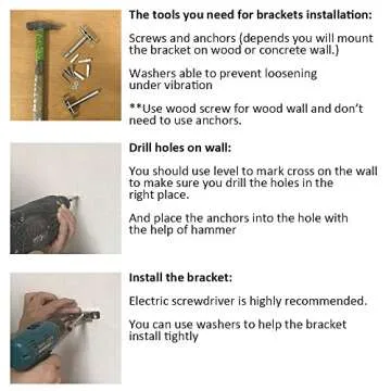 BIGTEDDY - 4" Adjustable Blind Shelf Floating Support Invisible Brackets, Concealed Mount for Home Wall DIY, Silver (Packs of 8)