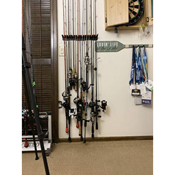 Store 15 Fishing Rods Effortlessly with KastKing V15 Holder