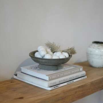 RUIRUICO Extra Large Wood Bead Garland for Decor