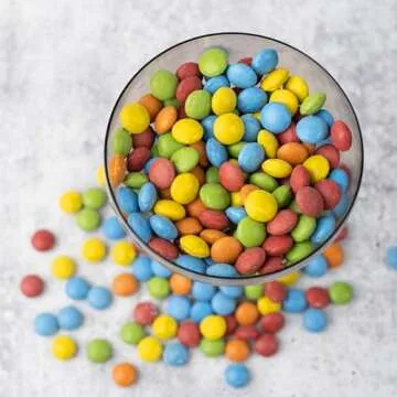 Points! Dark Chocolate Candy - Unsweetened Vegan Sugar Free Candy for Diabetics, Healthy Snacks for Adults & Kids, Dye Free, Gluten Free, Low Carb - Pack of 3