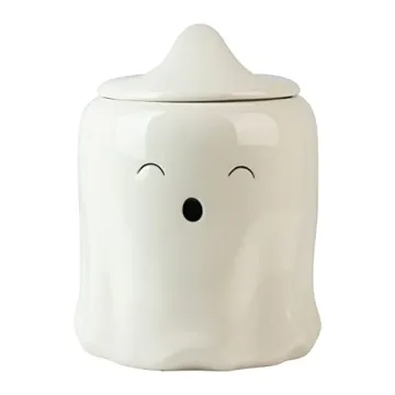 10 Strawberry Street Ghost Canister Set for Halloween Treats