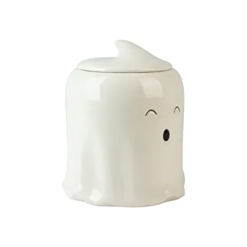 10 Strawberry Street Ghost Canister Set for Halloween Treats