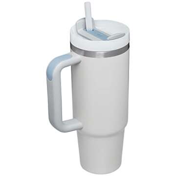 Stanley Quencher H2.0 FlowState Stainless Steel Vacuum Insulated Tumbler with Lid and Straw for Wate...