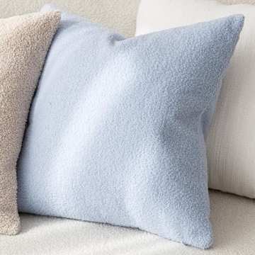 Cozy Faux Fur Pillow Covers Pack of 2 for Home Decor