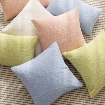 Cozy Faux Fur Pillow Covers Pack of 2 for Home Decor