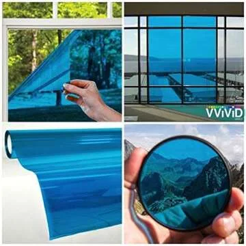 VViViD Colorful Vinyl Window Tinting Sheets for DIY