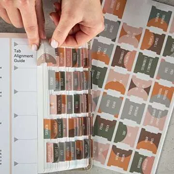 DIVERSEBEE Laminated Bible Tabs for Easy Application