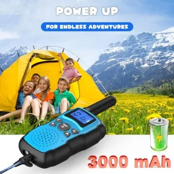 USB Rechargeable Kids Walkie Talkies Long Range Adventure