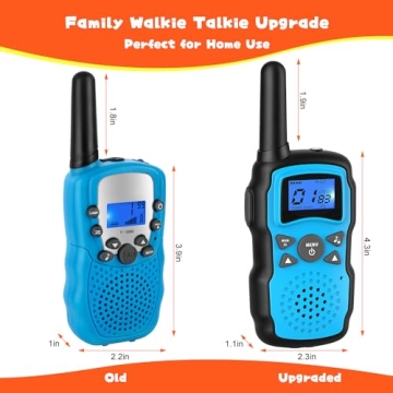 USB Rechargeable Kids Walkie Talkies Long Range Adventure