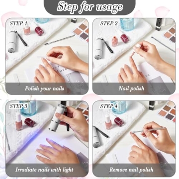 Mini Handheld UV LED Nail Lamp for Quick Nail Drying