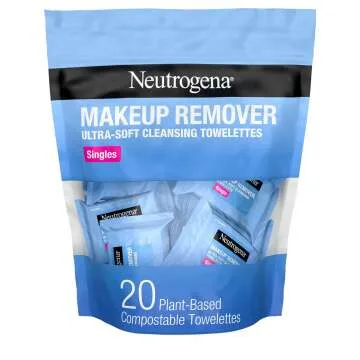Neutrogena Makeup Remover Wipes for Easy Travel