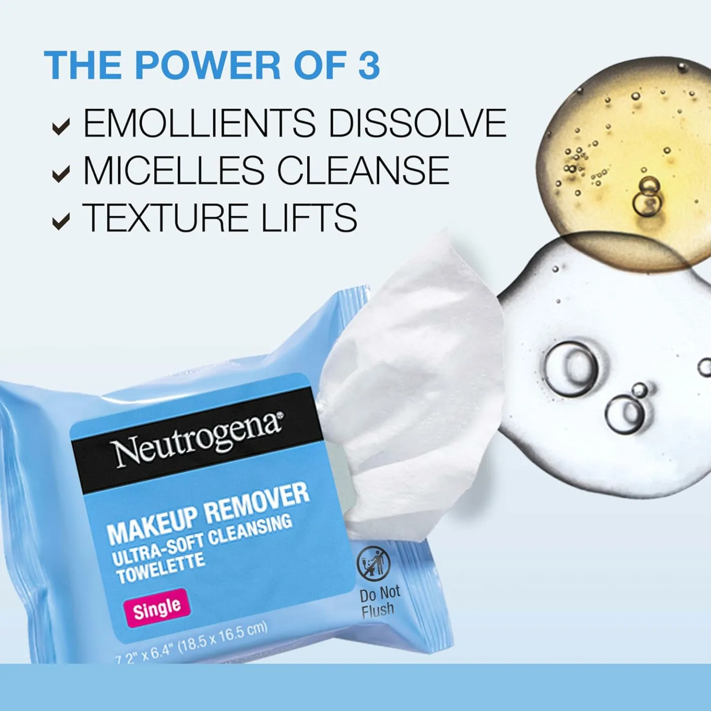 Neutrogena Makeup Remover Wipes for Easy Travel
