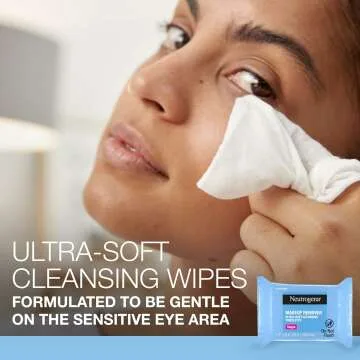 Neutrogena Makeup Remover Wipes for Easy Travel