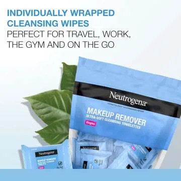 Neutrogena Makeup Remover Wipes for Easy Travel