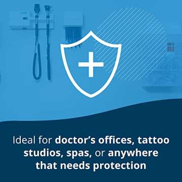 Avalon Papers Exam Table Paper, White, 21" x 125” (Pack of 12) - Barrier Protection – Standard Crepe Paper - Medical Supplies (617)