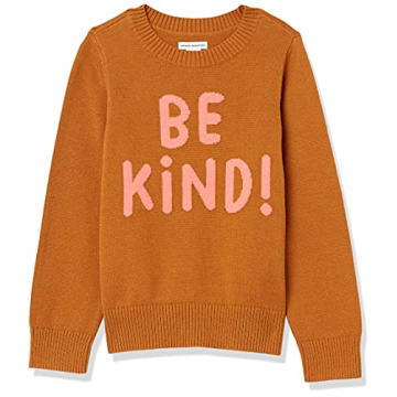 Stylish & Comfortable Amazon Essentials Girls' Pullover Crewneck Sweater