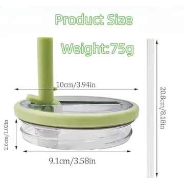 40 oz Tumbler Flip Straw Lid Replacement - 2 Pack
