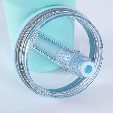 40 oz Tumbler Flip Straw Lid Replacement - 2 Pack