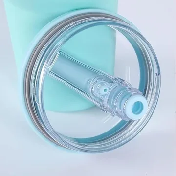 40 oz Tumbler Flip Straw Lid Replacement - 2 Pack