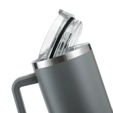 40 oz Tumbler Flip Straw Lid Replacement - 2 Pack