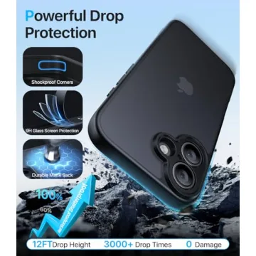 Shiiuou Shockproof iPhone 16 Case - Stylish Full Protection