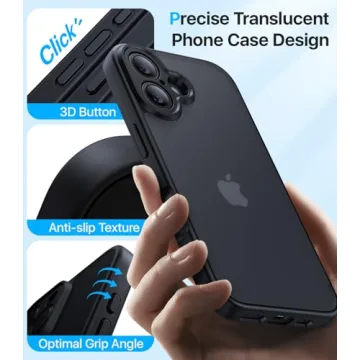 Shiiuou Shockproof iPhone 16 Case - Stylish Full Protection