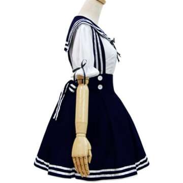 Navy Sailor School Girl Uniform - Cosplay Costumes for Women