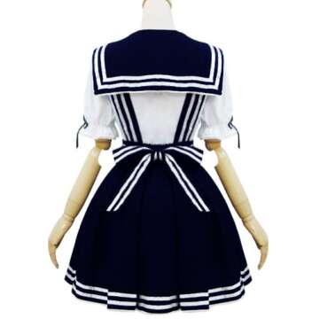 Navy Sailor School Girl Uniform - Cosplay Costumes for Women